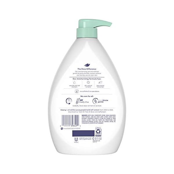 Dove-Body-Wash-Hypoallergenic-and-Sulfate-Free-Body-Wash-Sensitive-Skin-Effectively-Washes-Away-Bacteria-While-Nourishing-Your-Skin-34-oz Dove Hypoallergenic Body Wash To Moisturize Sensitive Skin Body Wash For Sensitive Skin Sulfate And Paraben Free 34oz
