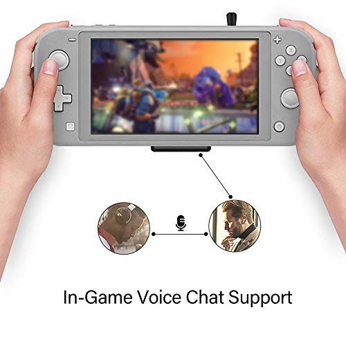 Ajcoflt Gulikit NS07 PRO Receptor Adaptador de Áudio BT Compatível com Switch Console Suporte a Chat