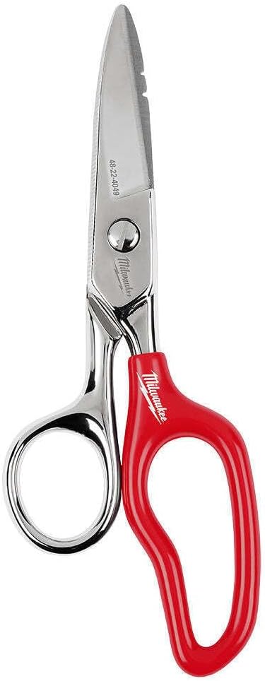 BYOGI Fits Milwaukee 48-22-4049 Durable Sharp Steel Electrician Scissors w/Extended Handle