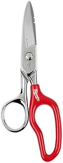 Fits Milwaukee 48-22-4049 Durable Sharp Steel Electrician Scissors w/Extended Handle