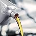 Amazon Basics High Mileage Motor Oil - Full Synthetic - 10W-30 - 1 Quart - 6 Pack