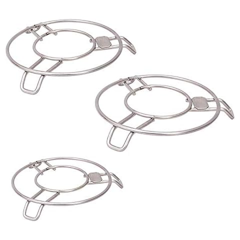 Shradha Trading Stainless Steel Pot Stand Set Cover