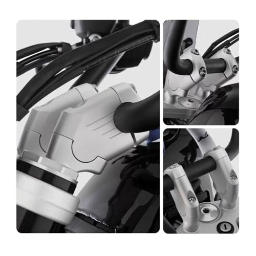 Kit elevador de manillar ajustable para rutas de fin de semana en R12 y Ninet 3
