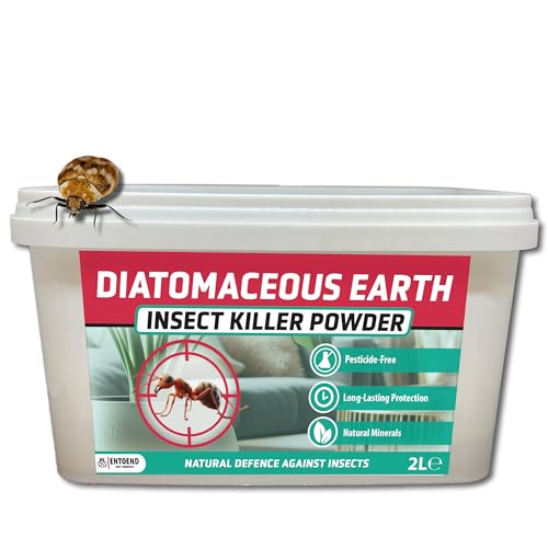 ENTOEND Diatomaceous Earth Insect Killer Powder 1KG - Natural & F...