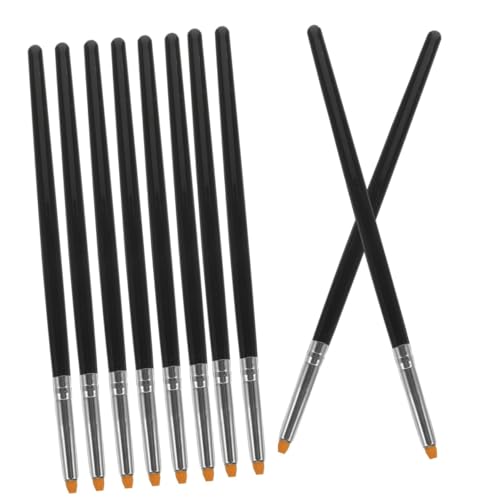 MUSISALY Travel-Ready Eyelash Lifting Brush 10pcs Lash Comb Set for Eye Makeup Comfortable to Hold Lash Tools