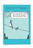 NobleWorks - Happy Mother's Day Card Funny - Cartoon Humor, Mom Greeting Card with Envelope - Bird...