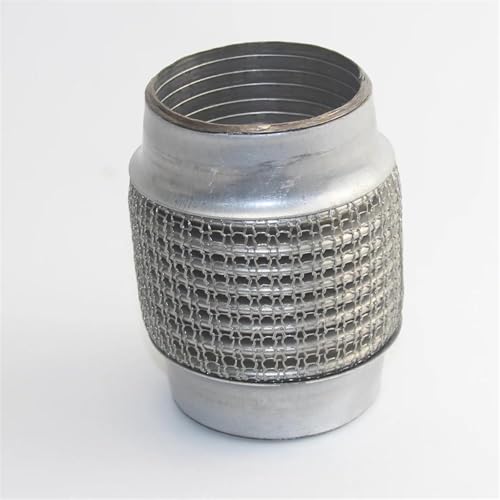 Tuyau d'échappement flexible 63mmx100mm soufflet absorption silencieux voiture