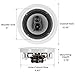 Acoustic Audio by Goldwood CS-IC83 8” 3-Way In Ceiling Home Theater Speaker System (White, 5 Speakers)