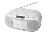 Sony CFD-S50 CD/Kassette-Radiorekorder, weiß