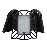 OEBUAFI Lampe de Garage LED Déformable, Conception Réglable à 90°
