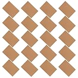 UTHCLO 20pcs A5 Corrugated Cardboard Sheets 15x21cm Flat Paperboard for DIY Crafts, Mailing Inserts, ’ Graffiti Art, Double-sided Industrial Packing Supplies