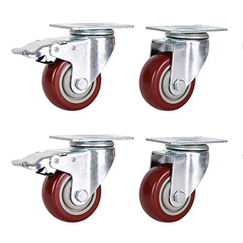 ���ϋv 3�C���` �L���X�^�[�z�C�[�� �e��360kg ��]�v���[�g �i�C�����L���X�^�[ �É� �|���E���^�� �H�ƗA�� �u���[�L�t�� �H��Ƌ��ԃe�[�u���p