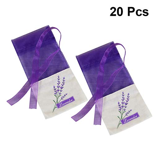 Vosarea 20pcs Bolsitas Aromáticas de Lavanda miniatura 2