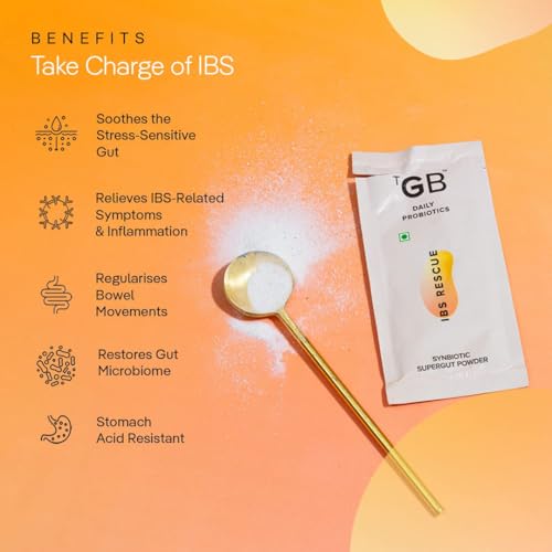 Image of The Good Bug IBS Rescue C SuperGut Powder for Constipation Relief & Irritable Bowel Syndrome | Pre & Probiotic Supplement for Men & Women | 60 Days Pack