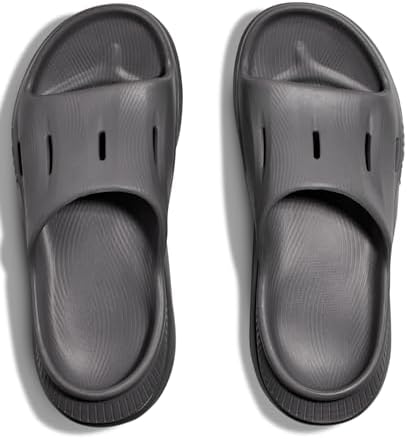 Hoka Unisex Ora Recovery Slide 3 Sandal, Grey/Grey, 5 US Men Review | Image 4