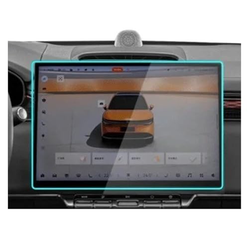 Protection d'écran pour Zeekr 7X 2025 en verre trempé HD pour GPS et tableau de bord