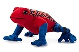 The Petting Zoo Red Dart Frog Stuffed Animal Plushie, Gifts for Kids, Wild Onez Rainforest Animals, Dart Frog Plush Toy 9 inches