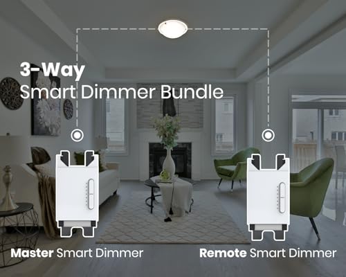 Image of Deako Smart Dimmer Bundle - 2 Points of Control (1 Master & 1 Remote)