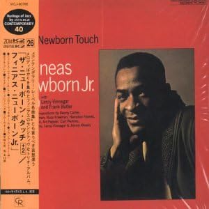PHINEAS NEWBORN TRIO PHINEAS NEWBORN JR. TRIO - The Newborn Touch - Disque CD
