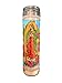 Our Lady of Guadalupe Glass Prayer Candles, 8", Devotional Candles