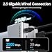 WAVLINK Thunderbolt 4 Hub with Dual HDMI 4K@60Hz,100W Charging, Thunderbolt Certified, 13-in-1 Thunderbolt 4 Dock Dual Monitor Single 8K Output for Windows or Mac, 4X USB, 2.5G Ethernet,SD/MicroSD