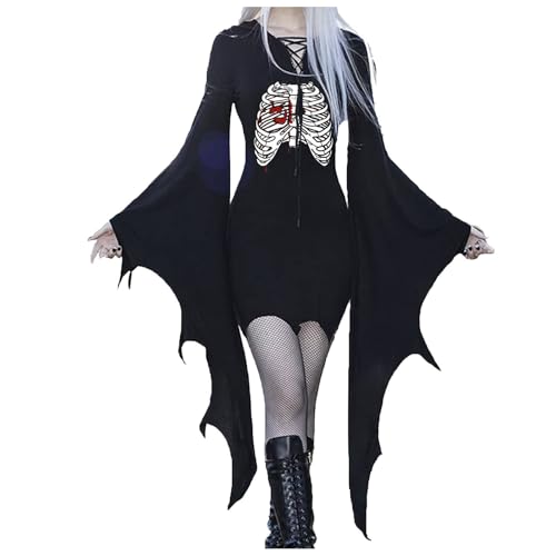 Déguisement médiéval de princesse vampire et costume gothique de sorcière pour Halloween