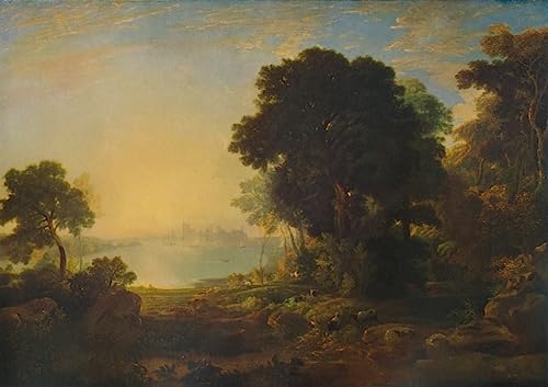 Lienzo Castillo de Carnarvon por Vandyke Copley Pintura Decoración Vertical