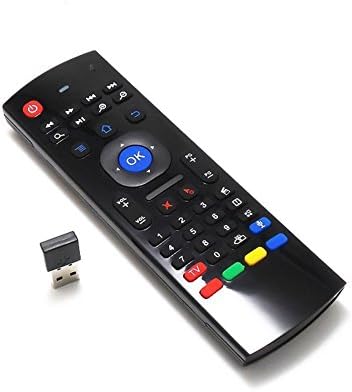 X-Strong MXIII 2.4G Audio Air Mouse Wireless Mini Keyboard Infrared Remote Control 3-Gyro 3-Gsensor Wireless Receiver for Google