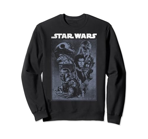 Sweat Star Wars imprimé durable anti-décoloration pull col rond confortable