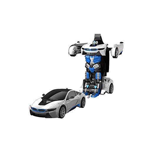 Lowest Prices! Woote New Children One-Click Remote Control Deformed Car Toy Transformed Into A Trans...