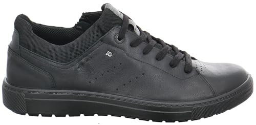 Jomos 321398-172-000 Noir : chaussures confort larges homme en cuir noir