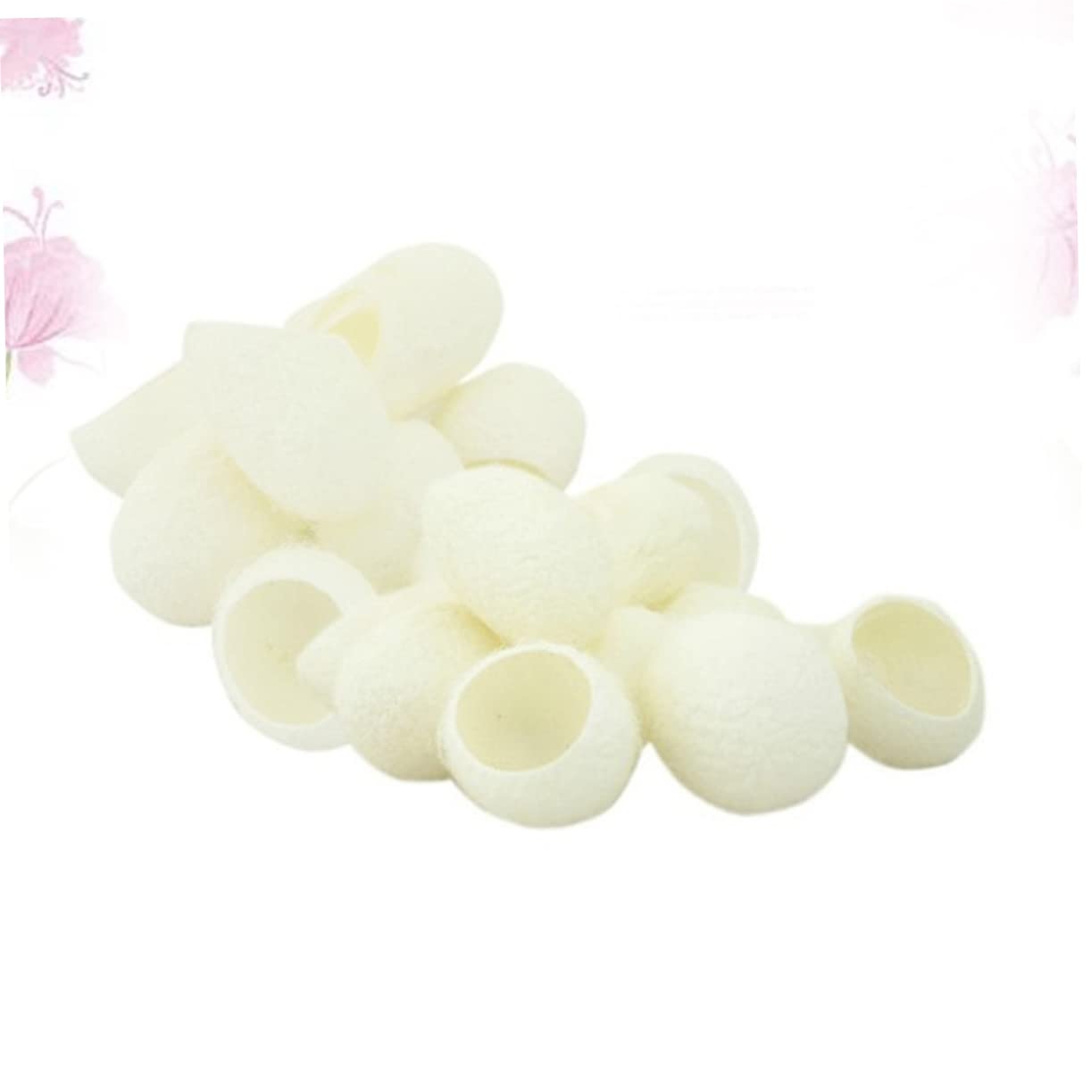 Healeved 3 Set Di Esfolianti Naturali in Seta Per La Pulizia Del Viso Per Pelli Delicate 200 Pezzi * 3