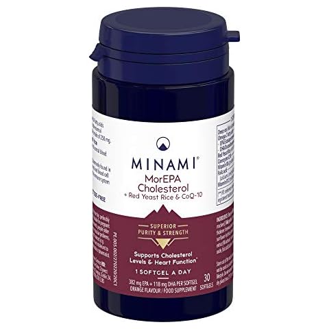 Minami Morepa Cholesterol Smart Fats Omega-3 30 Softgels, 80 g Cover