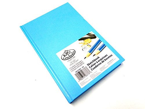 Kit de croquis A5 Royal Langnickel papier à dessin 110 g/m² 220 pages