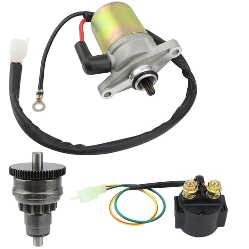 Relais démarreur solénoïde remplace pièce défectueuse sur moteur GY6 4T