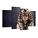 iHAPPYWALL Canvas Wall Art Print Modern Portrait Ancient Egyptian Pharaoh King Vintage Ancient Egypt The Figure Picture Painting Print On Canvas Ready to Hang