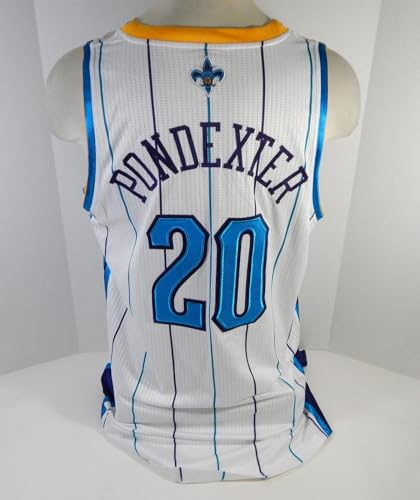 2011-12 New Orleans Hornets Quincy Pondexter #20 Game Issued Jersey 3XL4 - NBA Game Used