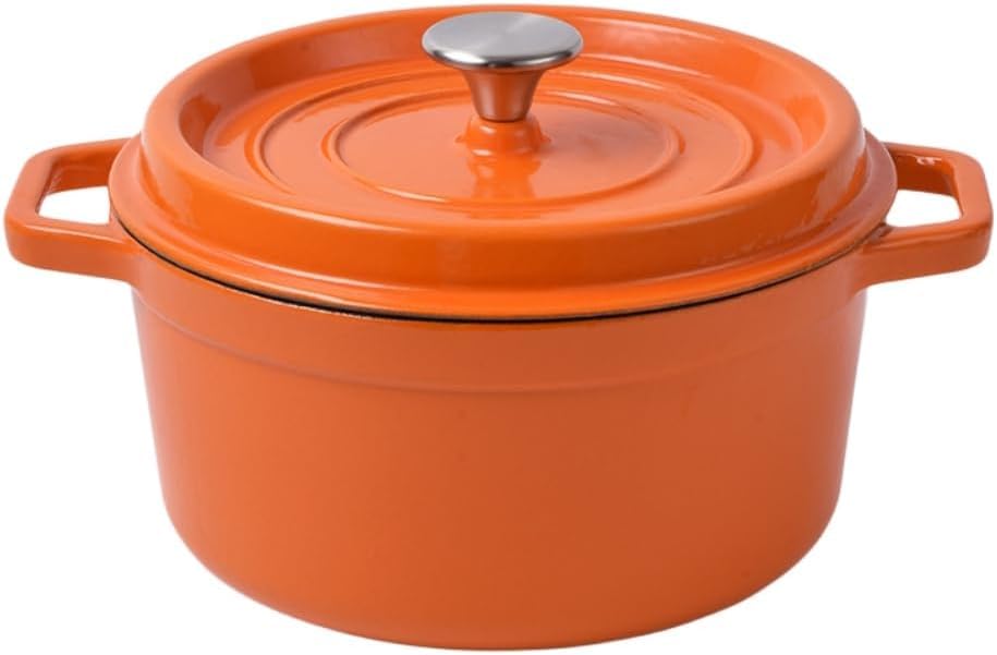 Amazon | 両手鍋 鋳鉄鍋 鋳物ホーロー鍋 無水調理 蒸気循環 省エネ