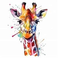 Yoonek Graphics Giraffe Vinyl Decal Sticker for Car, Laptop, Tumbler, More. #001772