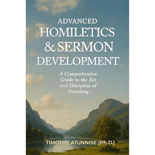 Advanced Homiletics & Sermon Development Audiolibro Por Timothy Atunnise arte de portada