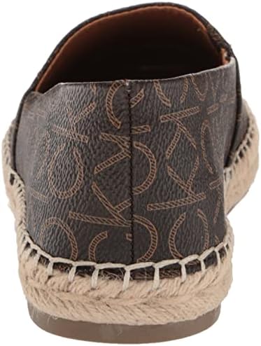 Calvin Klein Women's Popular Ballet Flat, Espresso Logo, 10 | Image 2