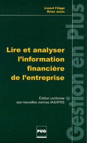 Télécharger Lire et analyser l'information financière de l'entreprise PDF Ebook En Ligne