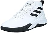 Hohe Atmungsaktivität adidas Performance Ownthegame Basketballschuh Herren Weiss/schwarz, 9 UK - 43 1/3 EU - 9.5 US