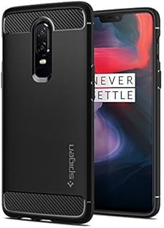 Spigen Rugged Armor Designed for OnePlus 6 Case (2018) - Black