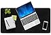 Premium Leather Desk Pad Perfect for Protecting Desk Surfaces. Use for Smooth Writing or Mouse Pad. Desk Blotter for Home & Office with Non Slip Backing - Desk mat with Comfy Wrist Support - 34x17in