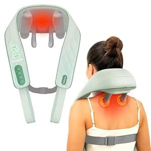 Snailaxcordlessneckshouldermassagerwithheat4ddeeptissuekneadingshiatsubackmassagerpillowforneckshoulderchristmasgiftsformenwomen Urban Country Home Decor Snailax cordless neck shoulder massager with heat 4d deep tissue kneading shiatsu back massager pillow for neck shoulder christmas gifts for men women urban country home decor