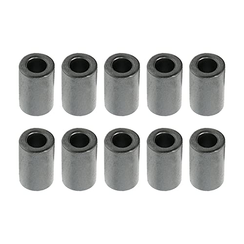 YOKIVE 10 Uds Núcleo Ferrita Toroidal, Anillos Ferrita Núcleo Toroidal Hierro, Bueno para Filtros Bobinas, Transformadores Potencia (Gris Oscuro, 12mm X 6.5mm X 20mm)