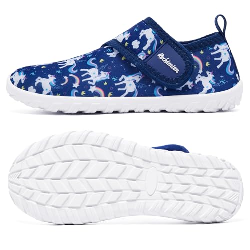 Kid Toddler Water Shoes Boy's Girl's Quick Dry Beach Cute Swim Shoes Non-Slip Barefoot Lightweight Aqua Shoes(Little Kid/Big Kid) - Image 3