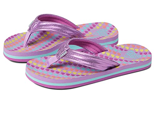 Image of REEF Girls Kids Ahi Beach Flip Flop, Soft Cushion Footbed, Water Friendly