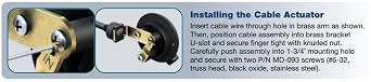 Flow-Rite Marine Control Cable Replacement (14 Ft.) - for Remote Drain Plug, Livewells, Baitwells, and Ballast Configurations